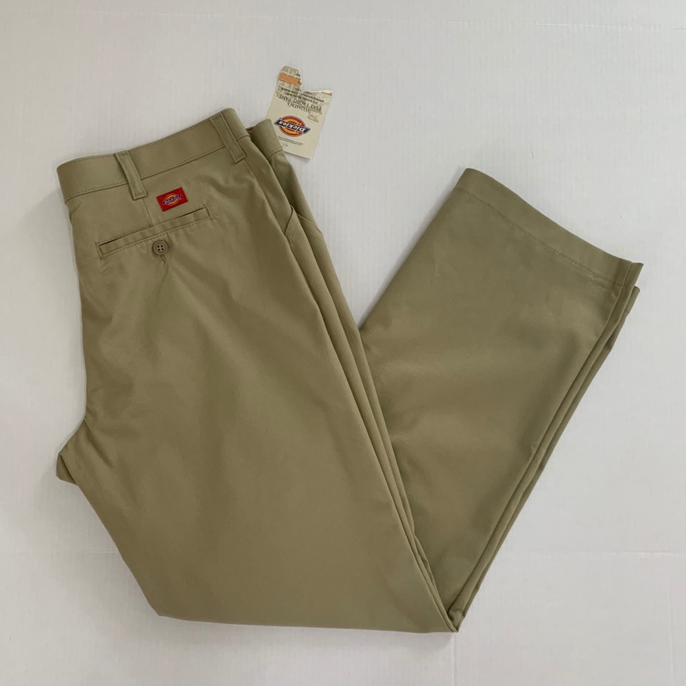 Dickies  Flat Front  Straight Leg Women"s Pants